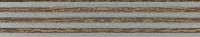DC 103R 3D 23x2 mm > Alumīnija-riekstkoka Multiplex
